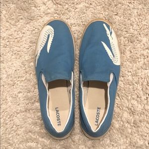 Lacoste Canvas Slip-Ons
